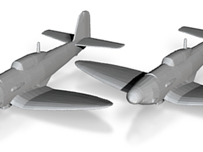 Heinkel He 112B 1:200 x2 FUD in Tan Fine Detail Plastic