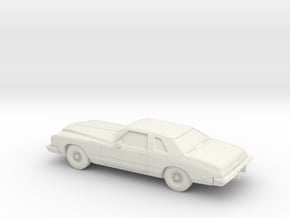1/87 1976 Buick Riviera in White Natural Versatile Plastic