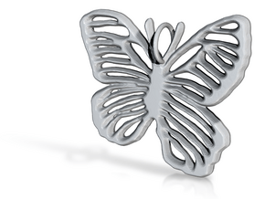 Life is Strange Butterfly Pendant in Tan Fine Detail Plastic