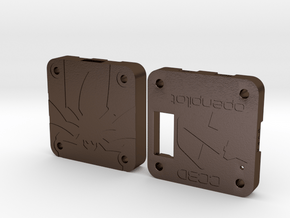 OpenPilot CC3D Case in Polished Bronze Steel