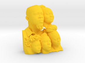 ALL OF ME in Yellow Processed Versatile Plastic