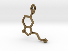 Serotonin in Polished Bronze