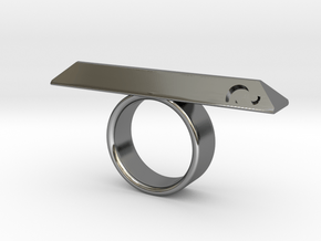 BOHOCK RING Eclectiqueatelier in Fine Detail Polished Silver