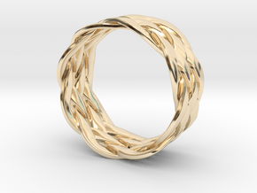 Turkshead Ring - size 9.5 in 14K Yellow Gold
