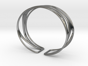 Inspired Curves size M in Polished Silver