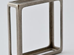 Get Squared (size Small) in Polished Nickel Steel
