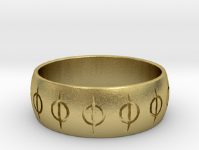 MTG Phyrexia Ring in Natural Brass: 8.5 / 58