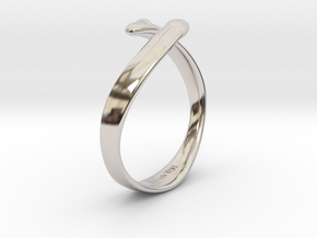 "I Love You" Ring in Platinum