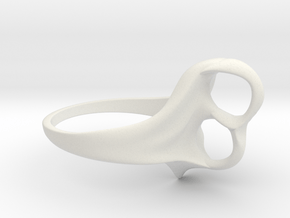 Cup holder for Multitasking - v.10oz in White Natural Versatile Plastic