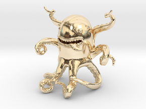 Octopus 60e in 14k Gold Plated Brass