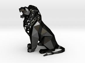 Roaring Lion in Matte Black Steel