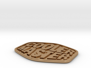 Cooler Master MasterCase 5/Pro/Maker Case Badge in Polished Brass