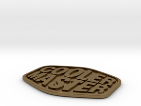 Cooler Master MasterCase 5/Pro/Maker Case Badge in Polished Bronze