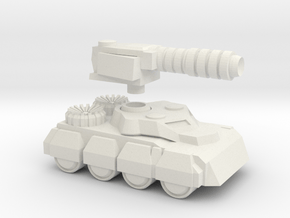 UWN - Tank Hunter in White Natural Versatile Plastic