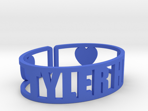 Tyler Hill Cuff in Blue Processed Versatile Plastic