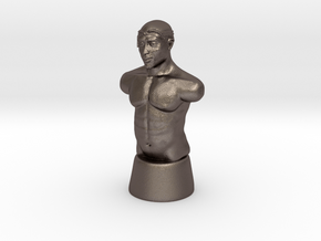 2Pac  in Polished Bronzed Silver Steel