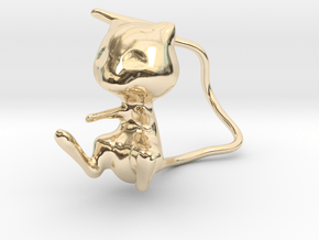 Mew in 14K Yellow Gold