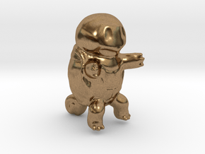 Squirtle in Natural Brass