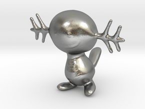 Wooper in Natural Silver
