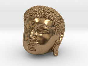 My Buddha Bead in Natural Brass