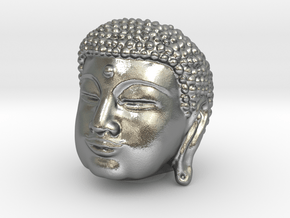 My Buddha Bead in Natural Silver