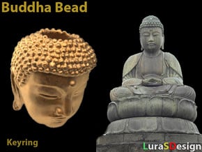 My Buddha Bead in Polished Bronzed Silver Steel