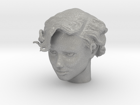 Adriana Lima Female Model Head Sculpt in Aluminum