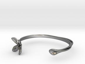 Helix Bracelet in Polished Silver