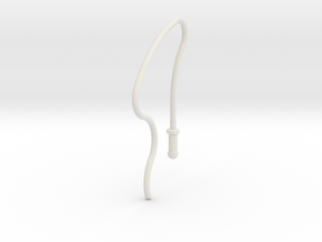 Whip in White Natural Versatile Plastic