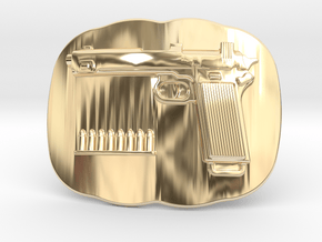 Steyer9 Belt Buckle in 14k Gold Plated Brass