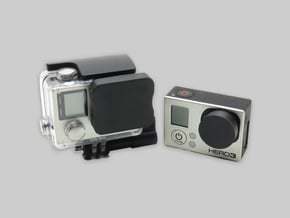 HType Lens Caps for GoPro 3 3+ & 4 Protective Lens in Black Natural Versatile Plastic