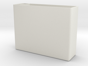 "Anti Smell" Box For Matches in White Natural Versatile Plastic