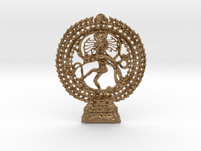 Shiva in Natural Brass