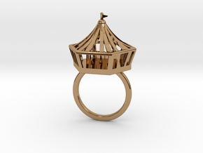 Circus Ring (18mm) in Polished Brass