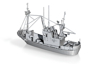 Fishingboat 01. 1:144 Scale in Tan Fine Detail Plastic
