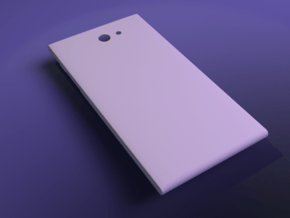  The Other Side for Jolla phone - Thicker in White Processed Versatile Plastic