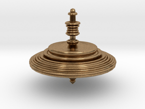 Ring Top in Natural Brass