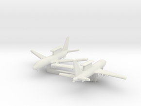 1/700 Boeing 737 AEW&C (E-7A) with Landing Gear in White Natural Versatile Plastic