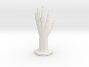 Hand in White Natural Versatile Plastic