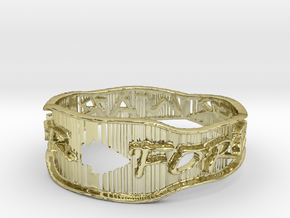 Warrior Forever Ring (Size 4.25) in 18k Gold