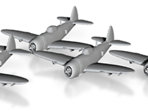 Republic P-47 'Thunderbolt' Bubbletop x4 FUD in Tan Fine Detail Plastic
