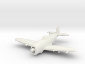 Republic P-47 'Thunderbolt' Razorback in White Natural Versatile Plastic: 1:200