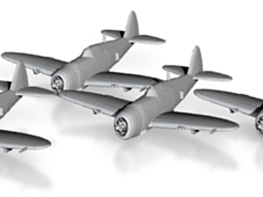 Republic P-47 'Thunderbolt' Razorback 1:200 x4 FUD in Tan Fine Detail Plastic