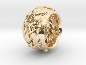 HOCUS in 14k Gold Plated Brass