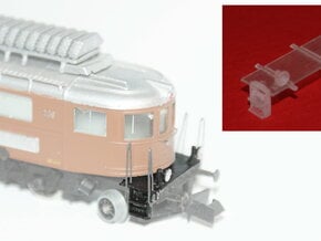 Platformen BLS Ae6/8 Fulgurex N (1:160) in Tan Fine Detail Plastic