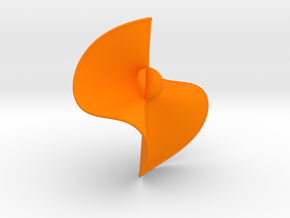Cubic Surface KM 44 in Orange Processed Versatile Plastic