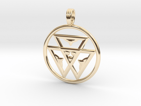 TRINITY LIFE-FORCE in 14k Gold Plated Brass