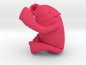 Lila . Bicho Preguissa . Aimbé. Sloth . ナマケモノ in Pink Processed Versatile Plastic