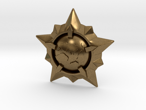 World Exploration Star in Natural Bronze