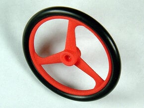TALON 1:8 Scale, 20-in Bicycle Wheel, 120828 in Tan Fine Detail Plastic